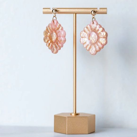 Polymer clay earrings - Picture 4 of 4